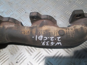 KOLEKTOR VÝFUKOVÝ MERCEDES W639 2.2 CDI A6461420301