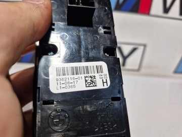 BMW F15 F16 F39 F45 F46 F48 F85 PŘEPÍNAČ PANEL ŘÍZENÍ SKEL 9362116