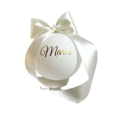 Naklejka na bombkę 10cm IMIĘ