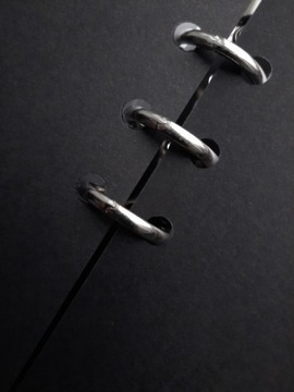 Толстый ЧЕРНЫЙ вкладыш 225г - 10 шт. планировщик для блокнотов - 6 КОЛЬЦЕВ А5