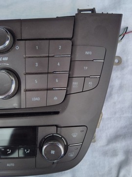 Панель кондиционера Opel Insignia 13277863 КОРИЧНЕВАЯ