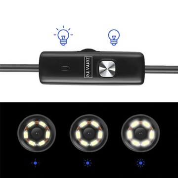 Камера для осмотра мастерской, эндоскоп для телефона Android, трубка USB-C, 3,5 м