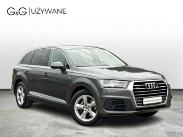 Audi Q7 II SUV 3.0 50 TDI 286KM 2018 Audi Q7 Kamera cofania, S line , Zawieszenie pneumatyczne 3.0 Diesel 286KM, zdjęcie 6