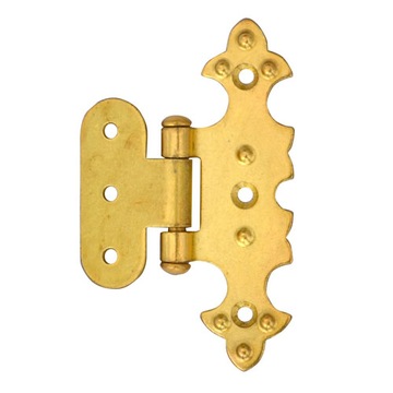 Zawias meblowy ozdobny Z-05 złoto