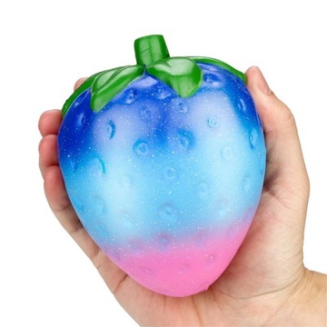 NOWOŚĆ! SQUISHY TRUSKAWKA GALAXY GNIOTEK XXL