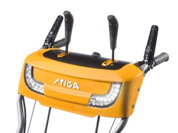 STIGA БЕНЗИНОВАЯ ПОДМЕТАЛЬНАЯ МАШИНА SWS 800GE БАК + ПЛУГ