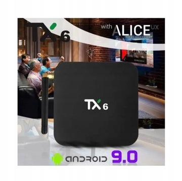 ТВ приставка Mini PC Tx6 Android 9.0 TV-4 Гб