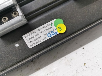 ROLETA SIATKA BAGAŻNIKA VOLVO V60 II 10-18 KOMBI