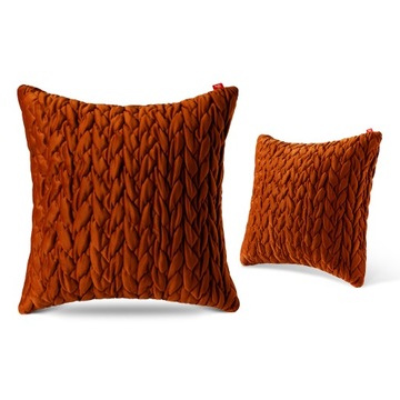 POSZEWKA NA PODUSZKĘ 40X40cm DEKORACYJNA WELUR VELVET WELUROWA 100% OZDOBNA