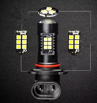 XSTORM LED H11 ЛАМПЫ 80 Вт 360° 4000LM 6000K CAN