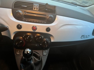 Fiat 500 II Hatchback 3d 1.2 69KM 2010 Fiat 500 1.2 Benzyna 69KM Niski przebieg 80tys. km, Klima, Przegląd do 2027, zdjęcie 5