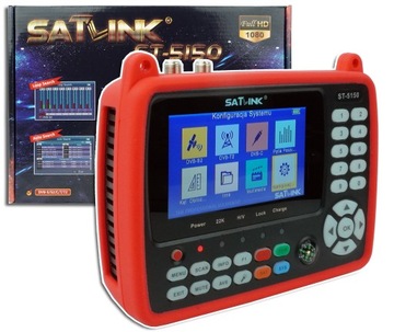 Miernik sygnału DVB-T/T2/C DVB-S/S2 SATLINK ST-5150 HEVC
