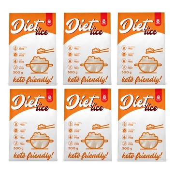Cheat Meal Diet Rice 400g RYŻ KONJAC BEZGLUTENOWY DIETA KETO MAKARON