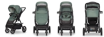 СУМКА ДЛЯ КОЛЯСКИ OPTIMO AIR EASY GO 2в1 ПЕРЕДНЯЯ ЗАДНЯЯ РОЗОВАЯ