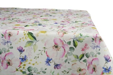 Настольная дорожка грязеотталкивающая с цветами 40Х40.
