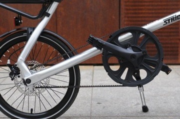 Складывающий велосипед Strida SX на Zebat / щетком ремне