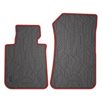 Gumové koberce Nomad Bmw řady 1 E81 2004-2011 červené