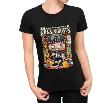 Guns N’ Roses AXL ROSE zabawna damska KOSZULKA T-SHIRT PREZENT ŚWIĘTA