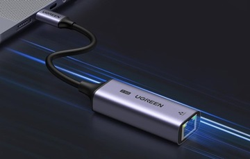 АДАПТЕР ВНЕШНЕЙ СЕТЕВОЙ КАРТЫ UGREEN USB-C К RJ45 LAN ETHERNET 2,5 ГБ/С
