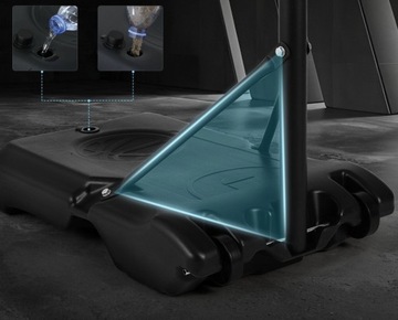 НАБОР КОРЗИН Подставка для баскетбольной корзины 160-210см