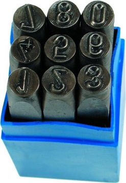 NUMERATORY CYFRY WYSOKOŚĆ 4 mm BGS