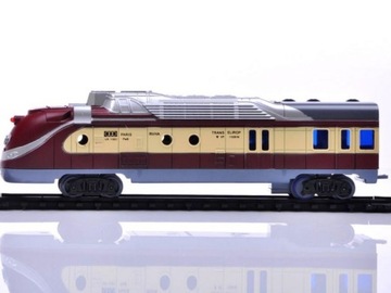 Реалистичный железнодорожный поезд Fenfa 1601B Масштаб 1:87