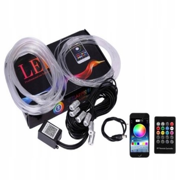 6 x AMBIENT LED RGB ВОЛОКОННО-ОПТИЧЕСКОЕ ВНУТРЕННЕЕ ОСВЕЩЕНИЕ