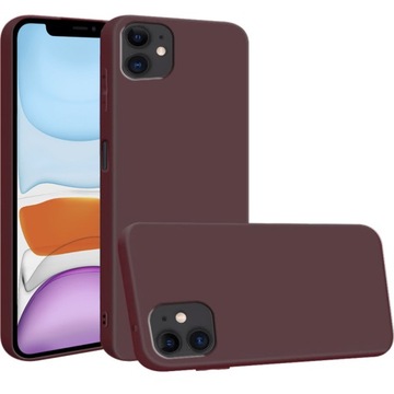 МАТОВЫЙ ТОНКИЙ ЧЕХОЛ ДЛЯ IPHONE 11, СИЛИКОН + СТЕКЛО