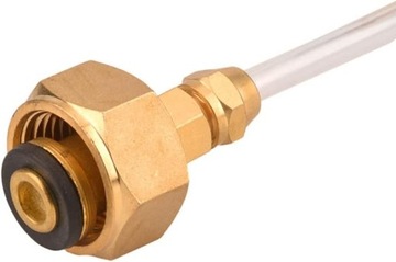 ADAPTER DO NAPEŁNIANIA KARTUSZY Z BUTLI GAZOWEJ PROPAN LPG WĄŻ 60CM