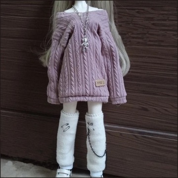 Nowe ubrania dla lalek 30/45/60cm dla 1/3 1/4 1/6 Bjd luźno dopasowane