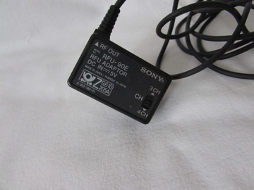 Оригинальный блок питания Sony AC-V35A, зарядное устройство для фотоаппарата + модулятор RFU-90E