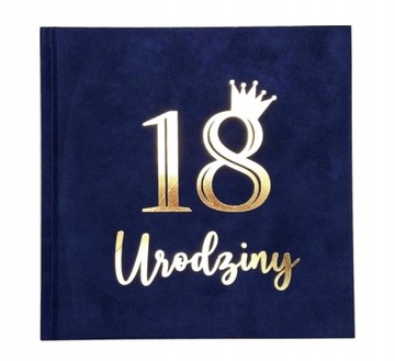 KSIĘGA GOŚCI WELUR NA 18 30 40 50 URODZINY Album