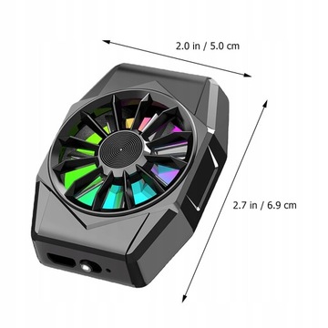 Мобильный телефон ОХЛАЖДЕНИЕ RGB-подсветка Подсветка