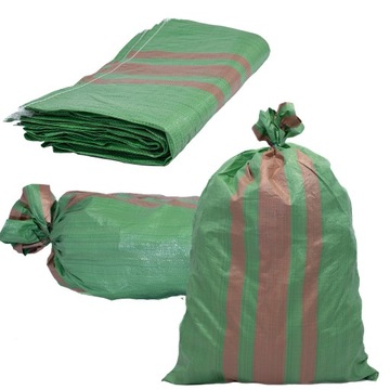 Worki 50KG Zboże Węgiel Gruz 65x105cm MOCNE 50szt.