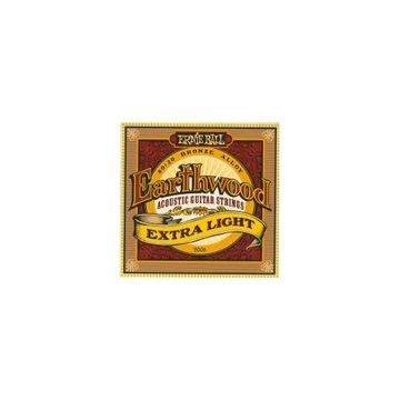 Ernie Ball 2006 Earthwood Extra Light do git. akustycznej