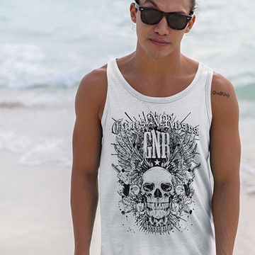 TANK TOP HORROR/ROCK GUNS N ROSES OFFICIAL