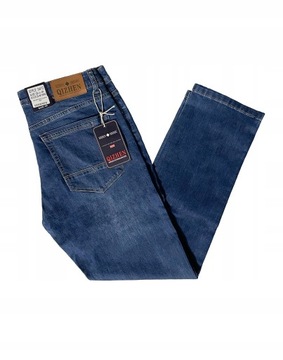 Spodnie Jeansowe Granatowe Dżinsowe Męskie Dżinsy Texasy Jeans 5612 W42 L30