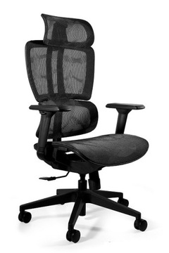 Ergonomiczny fotel biurowy obrotowy siatka design