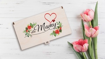 Оригинальный подарок ко Дню матери - шоколадная коробочка для свекрови - эко коробочка