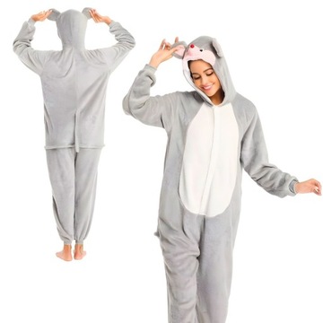 Piżama Onesie Kigurumi Kostium Przebranie Myszka Mickey S: 145-155cm