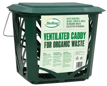 BioBag, pojemnik na odpady organiczne, do kuchni, MaxAir II