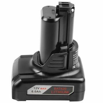 АККУМУЛЯТОР АККУМУЛЯТОР ДЛЯ BOSCH BAT420 LI-ION 6AH 2ШТ.