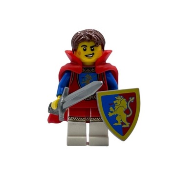 LEGO figurka rycerz Herbu Lew Zamek 10305 Kuźnia