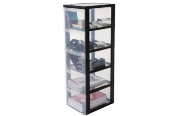 Iris Ohyama Organizer z szufladami na dokumenty 40x29x101,5 cm