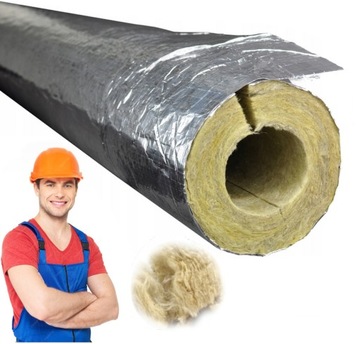 Izolacja do rur 114/30 samoprzylepna PAROC OTULINA Z WEŁNY IZOLACYJNA