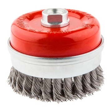 Проволочная щетка 100 мм x M14 ГРАФИТ