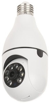 Камера E27 Full HD WiFi Bulb — поворотный IP Tuya Smart + карта microSD