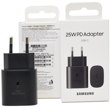 ОРИГИНАЛЬНОЕ СЕТЕВОЕ ЗАРЯДНОЕ УСТРОЙСТВО SAMSUNG EP-TA800 25 Вт PD USB C