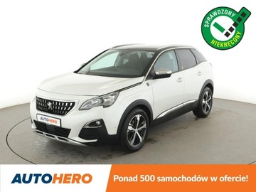 Peugeot 3008 II Crossover 1.2 PureTech 130KM 2018 Peugeot 3008 Crossway automat navi kamera tempomat