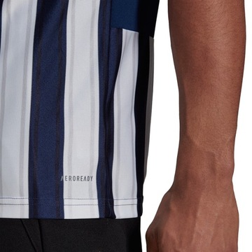 Мужская футболка adidas Striped 21 Jersey, темно-синяя GN5847 M